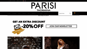 What Parisitaormina.com website looked like in 2019 (5 years ago)