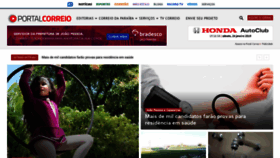 What Portalcorreio.com.br website looked like in 2019 (5 years ago)