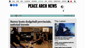 What Peacearchnews.com website looked like in 2019 (5 years ago)