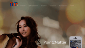What Pointzmatter.com website looked like in 2019 (5 years ago)
