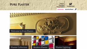 What Pureplaster.co.uk website looked like in 2019 (5 years ago)