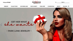 What Parklanejewelry.com website looked like in 2019 (5 years ago)