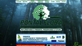 What Pontalflora.com.br website looked like in 2019 (5 years ago)