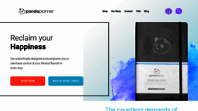 What Pandaplanner.com website looked like in 2019 (5 years ago)