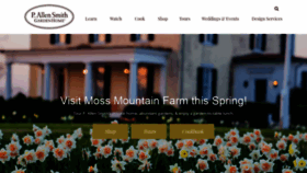 What Pallensmith.com website looked like in 2019 (5 years ago)