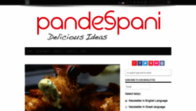 What Pandespani.com website looked like in 2019 (5 years ago)