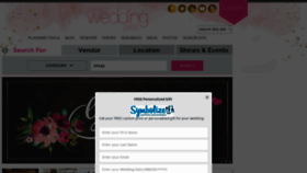 What Perfectweddingguide.com website looked like in 2019 (5 years ago)