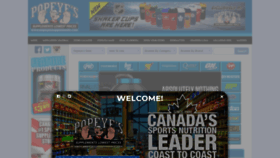 What Popeyescanada.com website looked like in 2019 (5 years ago)