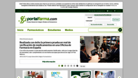What Portalfarma.com website looked like in 2019 (5 years ago)