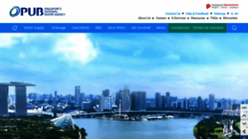 What Pub.gov.sg website looked like in 2019 (5 years ago)
