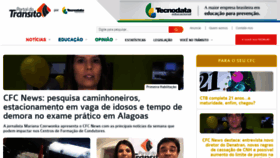 What Portaldotransito.com.br website looked like in 2019 (5 years ago)