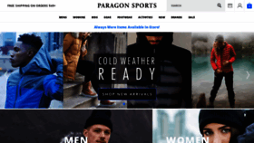 What Paragonsports.com website looked like in 2019 (5 years ago)