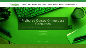 What Proximosconcursos.com website looked like in 2019 (5 years ago)