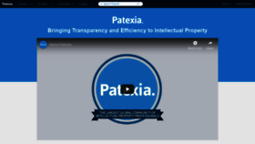 What Patexia.com website looked like in 2019 (5 years ago)