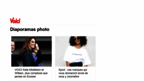 What Photo.voici.fr website looked like in 2019 (5 years ago)
