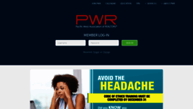 What Pwr.net website looked like in 2019 (5 years ago)