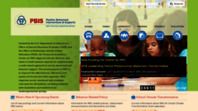What Pbis.org website looked like in 2019 (5 years ago)