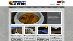 What Prefabricadosalberdi.com website looked like in 2019 (5 years ago)