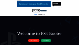 What Ps4booter.com website looked like in 2019 (5 years ago)