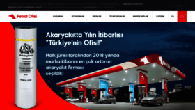 What Petrolofisi.com.tr website looked like in 2019 (5 years ago)