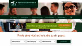 What Psychologie-studieren.de website looked like in 2019 (5 years ago)