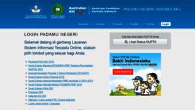 What Padamu.siap.web.id website looked like in 2019 (5 years ago)