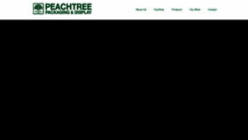 What Peachtreepackaging.com website looked like in 2019 (5 years ago)
