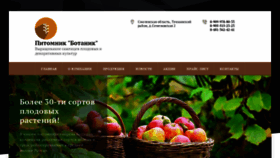 What Pitomnik-botanik.ru website looked like in 2019 (5 years ago)