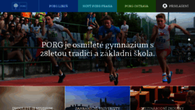 What Porg.cz website looked like in 2019 (5 years ago)