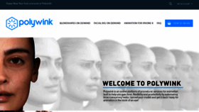 What Polywink.com website looked like in 2019 (5 years ago)