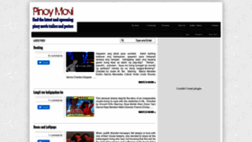 What Pinoymovi.blogspot.com website looked like in 2019 (5 years ago)
