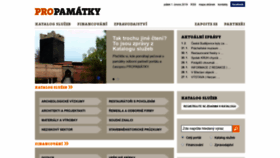What Propamatky.info website looked like in 2019 (5 years ago)