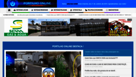 What Portilhoonline.com.br website looked like in 2019 (5 years ago)