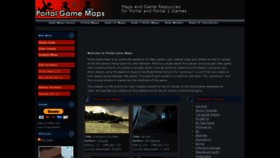 What Portalgamemaps.com website looked like in 2019 (5 years ago)