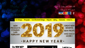 What Photoboothsnewcastle.com.au website looked like in 2019 (5 years ago)