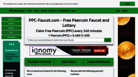 What Ppc-faucet.com website looked like in 2019 (5 years ago)
