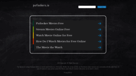 What Putlockers.io website looked like in 2019 (5 years ago)