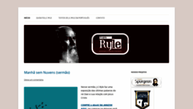 What Projetoryle.com.br website looked like in 2019 (5 years ago)