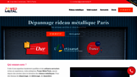 What Power-metal.paris website looked like in 2019 (5 years ago)