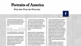 What Portraits-of-america.com website looked like in 2019 (5 years ago)