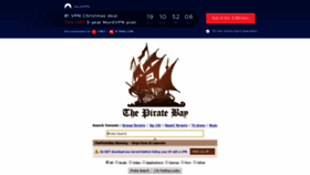 What Pirateproxy.space website looked like in 2019 (5 years ago)
