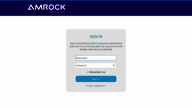 What Portalamrock.pavaso.com website looked like in 2019 (5 years ago)