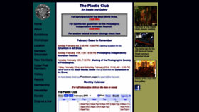 What Plasticclub.org website looked like in 2019 (5 years ago)