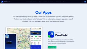 What Planefinderapp.net website looked like in 2019 (5 years ago)