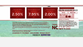 What Pefcu.org website looked like in 2019 (5 years ago)