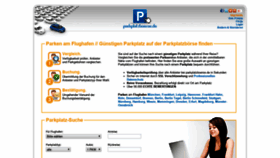 What Parkplatzboerse.de website looked like in 2019 (5 years ago)