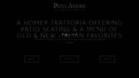 What Pastaamore.com website looked like in 2019 (5 years ago)