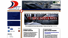 What Pyt.co.za website looked like in 2019 (5 years ago)