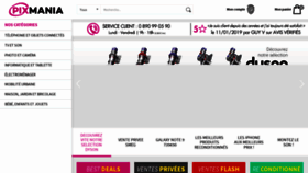 What Pixmania.fr website looked like in 2019 (5 years ago)