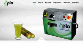 What Piojuicer.com website looked like in 2019 (5 years ago)